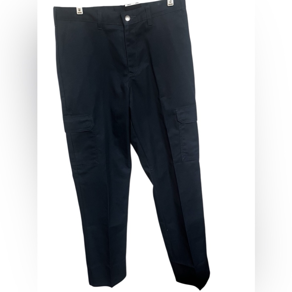 NWT Dickies Blue Industrial Cargo Pants Sz 32x34